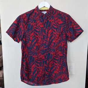 The Rail Short Sleeve Button Down - M